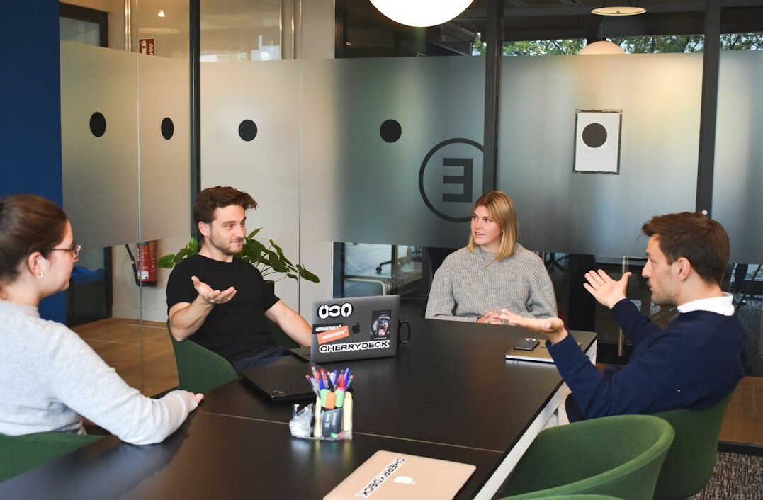 software development team meeting